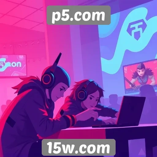 Interatividade do p5.com com comunidade de gamers