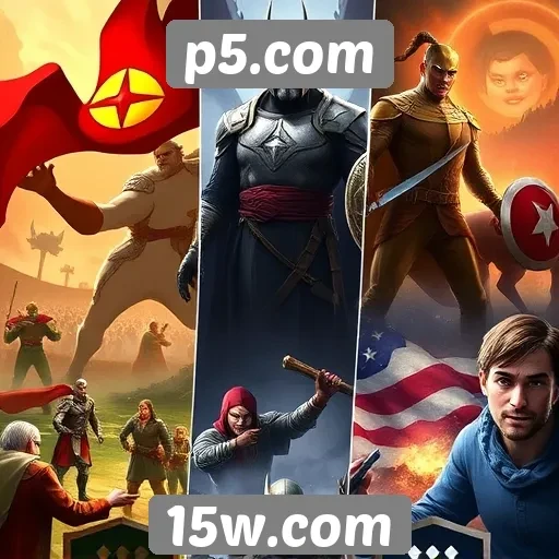 p5.com traz novos jogos de estratégia para os usuários